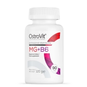Mg + B6 - Cytrynian Magnezu Witamina B6 90 Kaps Ostrovit