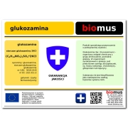 Siarczan Glukozaminy Glukozamina 1Kg Biomus
