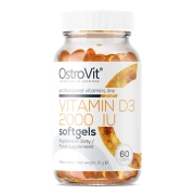 Vitamin D3 Witamina D3 2000 IU Softgels 60 Kapsułek Ostrovit