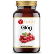 Głóg - Ekstrakt 10:1 370 mg 90 kapsułek Yango