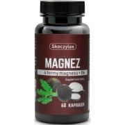 Magnez 4 Formy - Czarna Rzepa 60 Kapsułek Skoczylas