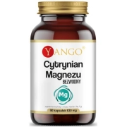 Cytrynian Magnezu Bezwodny 90 Kapsułek Yango