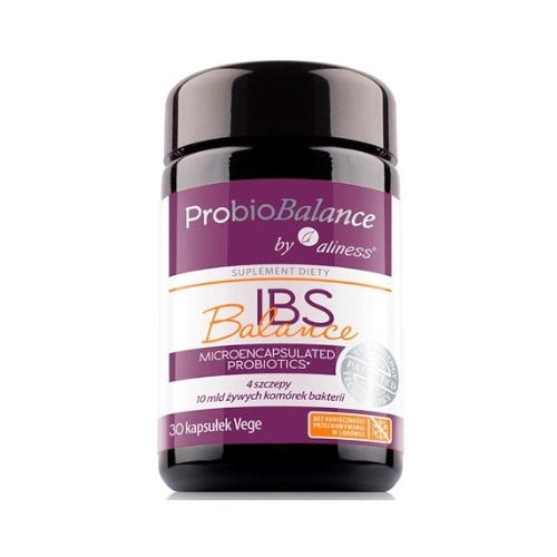 Aliness Probiotyk Probiobalance Ibs 10 Mld Bakterii X 30 Vege Caps
