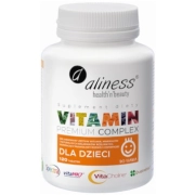 Aliness Dla Dzieci Premium Vitamin Complex 120 Tabletek Do Ssania
