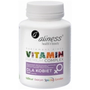 Vitamin Premium Complex 120 Tabletek Aliness Dla Kobiet