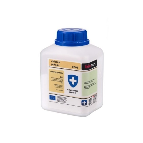 Chlorek Potasu Czysty 99,9% 500g Biomus