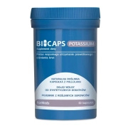 Bicaps Potas Potassium - Cytrynian Potasu 60 Kapsułek Formeds