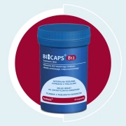 Bicaps B12 - Witamina B12 W Formie Metylokobalaminy 60 Kapsułek Formeds