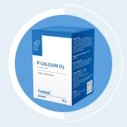 F-Calcium D3 Wapń Witamina D3 W Proszku 78g ForMeds
