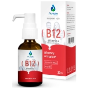 Avitale Witamina B12 Metylokobalamina 200 µg w Kroplach 30 ml Aliness