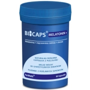 Bicaps Melatonin+ Melatonina Męczennica Cielista Chmiel 60 Kapsułek Formeds