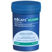 Bicaps Selenium Selen L-Selenometionina 60 Kapsułek 300mcg ForMeds