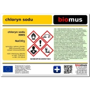 Chloryn Sodu MMS gat. czysty R-R 25-28% 250ml Biomus