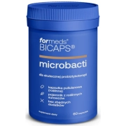 Bicaps Microbacti Probiotyk 4 Szczepy 8 MLD CFU 305 mg 60 Kapsułek Formeds