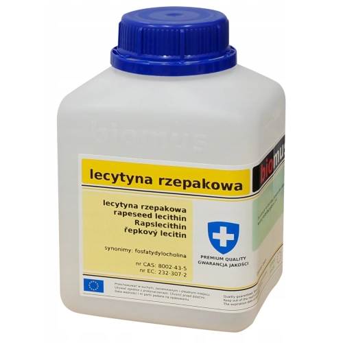 Lecytyna rzepakowa czysta BEZ GMO – 250 g – Biomus