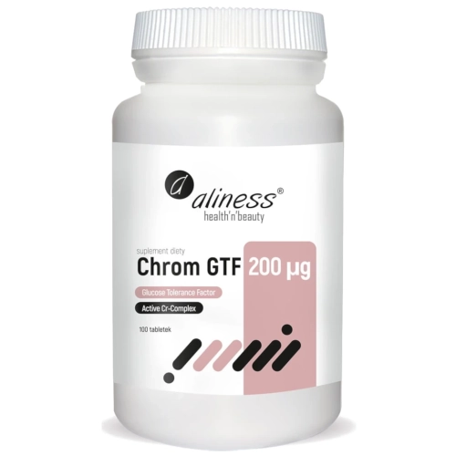 Aliness Chrom GTF Active Cr Complex 200 µg – 100 Vege tab