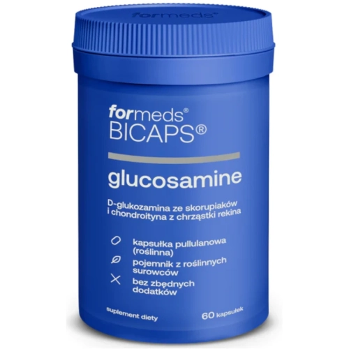 Glukozamina z chondroityną 60 kapsułek Bicaps Glucosamine Formeds