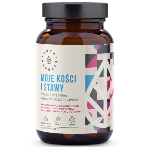 Moje Kości i Stawy – Mocne wsparcie 60 kapsułek Aura Herbals
